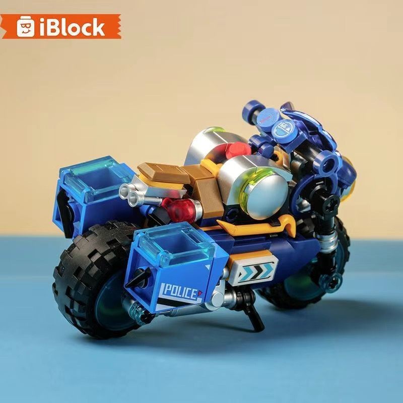 Iblock Lính Cứu Hỏa SWAT Trẻ Em Lắp Ráp Khối Xây Dựng Đồ Chơi Đẹp Trai Mecha Mẫu Bé Trai Quà Tặng Si