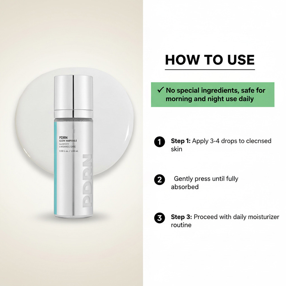 VT COSMETICS PDRN Glow Ampoule, 100ml | Plant-based PDRN Mist