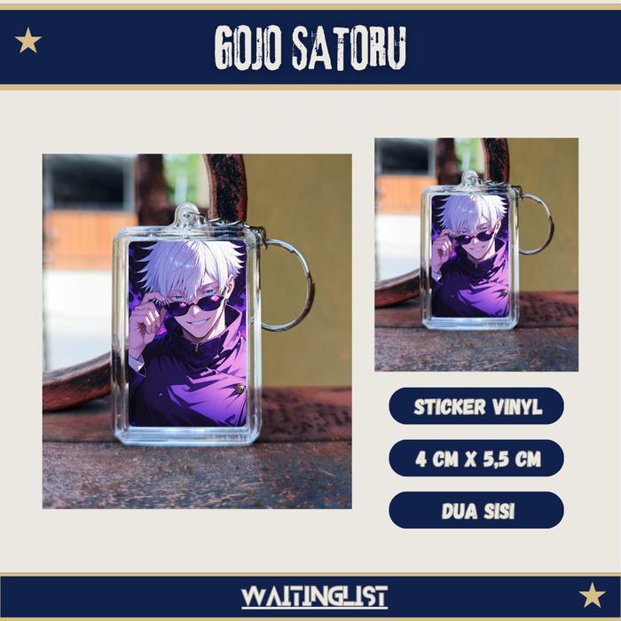 Keychain Gantungan Kunci Anime Jujutsu No Kaisen - Gojo - Sukuna - Geto - Nanami - Megumi - Inumaki 