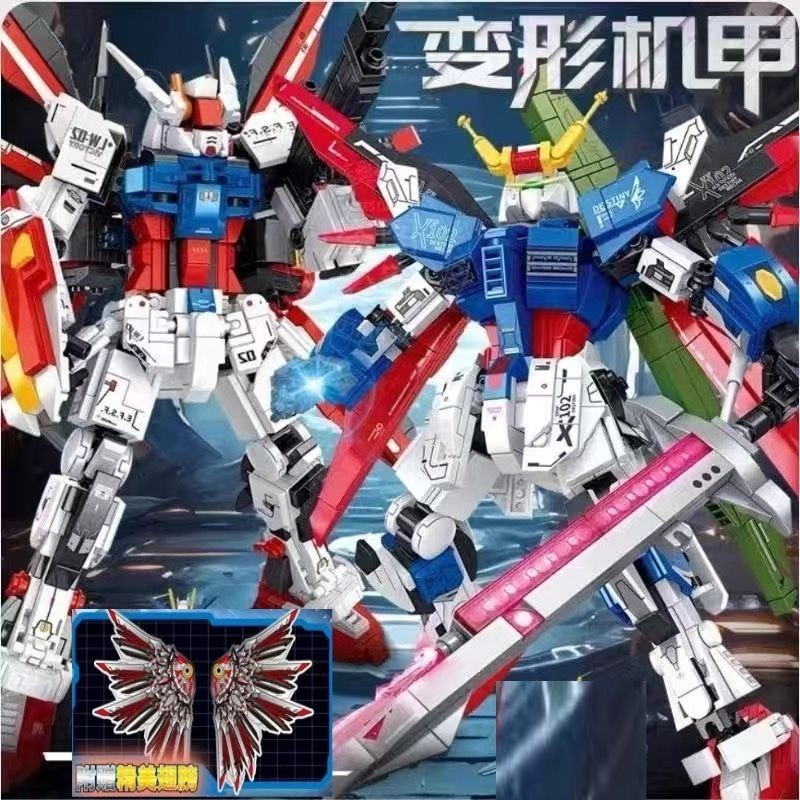 Tương thích với Lego Khối xây dựng Transformers Mecha Optimus Prime Bumblebee Fit Robot Boy Câu đố l