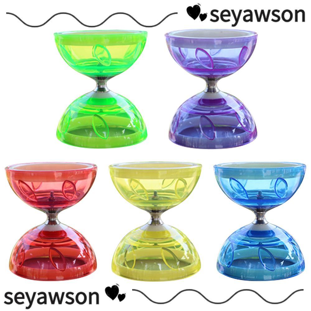 SEYAWSON Trung Quốc Yo-yo, Bát Hình Da Diabolo Trung Quốc, Thiết Bị Huấn Luyện Cảm Giác Làm Dày Phon