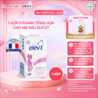 Thực phẩm bảo vệ sức khỏe Elevit 30 Viên bổ sung Acid Folic, Sắt, Canxi, Các Vitamin và Các khoáng chất