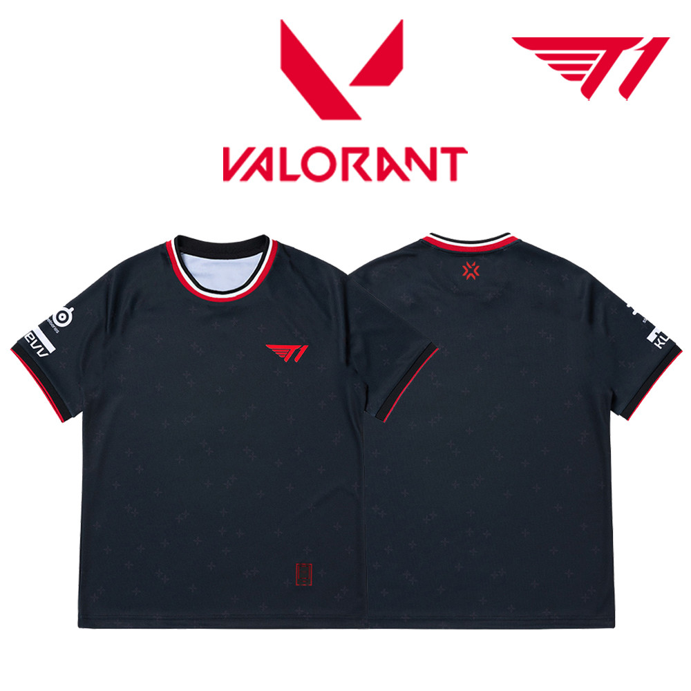 Đồng phục jersey Valorant T1 Club 2025 - Áo thun thoáng khí dành cho nam