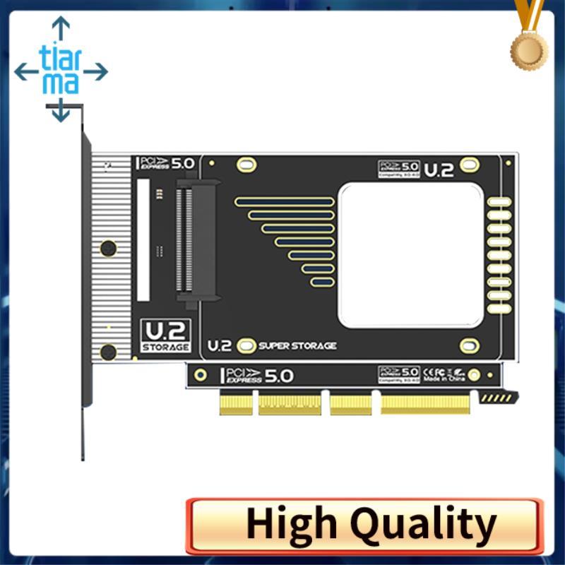 Bộ chuyển đổi PCIe 5.0 sang U.2 (SFF - 8639) 128Gbps GEN5 U.2 SSD sang PCIE X4 X8 X16 Thẻ mở rộng ch