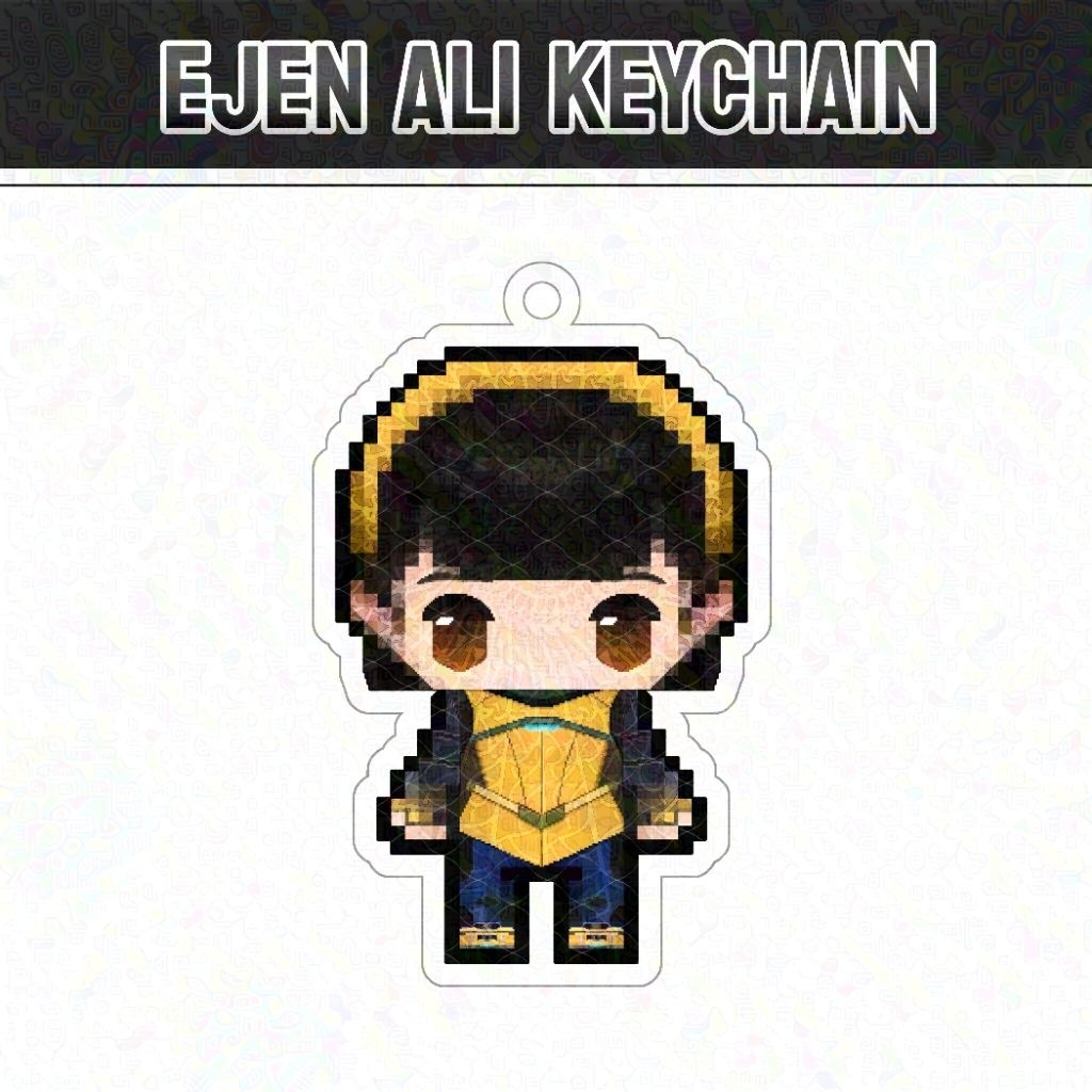 KEYCHAIN Ejen Ali - 5CM (FANMERCH)