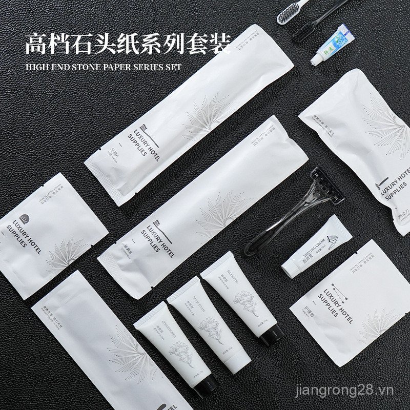 Star Hotel Chuyên dụng Lược chải đánh răng dùng một lần Đồ vệ sinh B & B Bộ du lịch khách sạn Vật tư