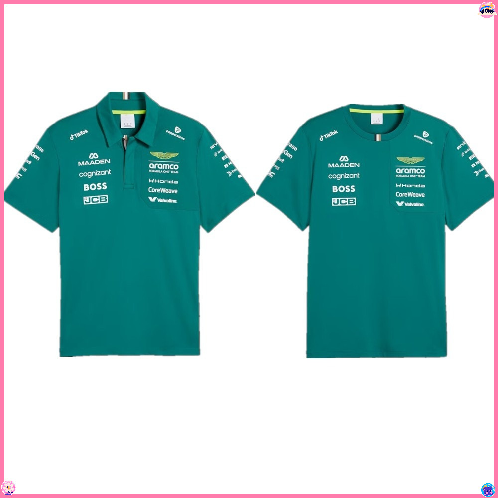 Áo thun đua xe công thức 1 2026 Aston Martin Aramco Cognizant F1