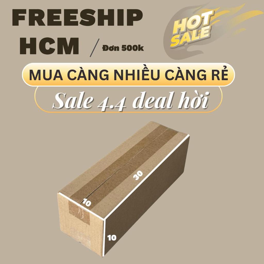 Hộp Carton Thường 30x10x10 Combo 100 Cái