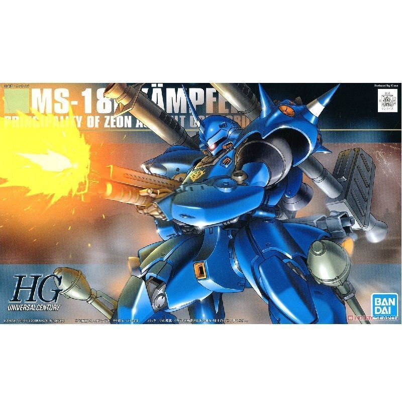 Bandai HG HGUC 089 1 / 144 Kampfer Kampfer Kampfer Kampfer Mô hình lắp ráp
