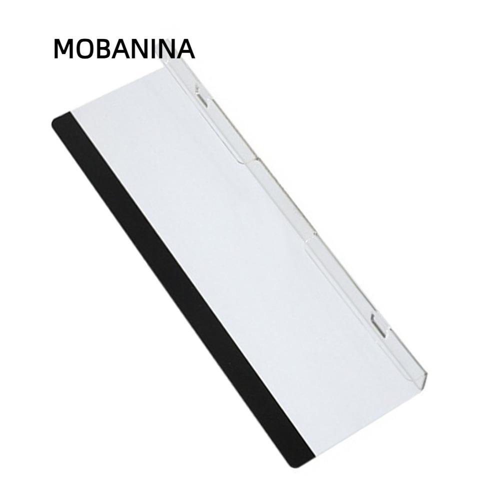 MOBANINA 2 Chiếc Màn Hình Bảng Ghi Nhớ Đáy, Có Lỗ Sạc Màn Hình Acrylic Bảng Ghi Nhớ Gắn Đáy, Dễ Dàng