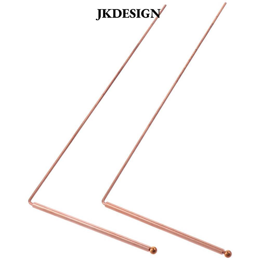 JKDESIGN 2 Chiếc Thiết Bị Ma, Đồng Nguyên Chất 99,9% Thanh Dowsing Đồng, Ghost Tools Ghost hunters G