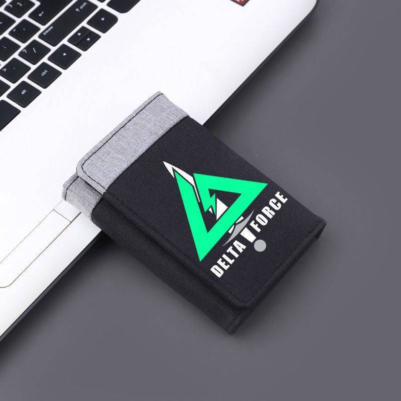 Ví Ngắn Delta Force Game Hàng Hóa Ví Đựng Tiền Xu Sinh Viên Ví Ngắn Đựng Thẻ