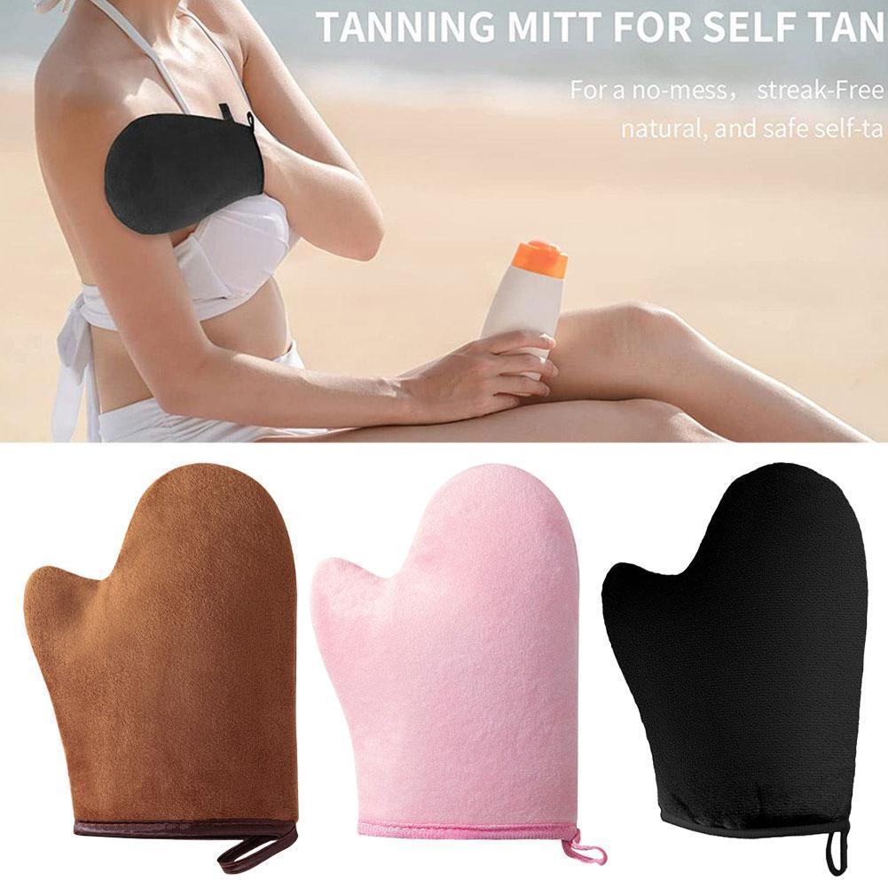 Găng tay dưỡng da toàn thân Găng tay tự thuộc da Hai mặt Ngăn chặn nhanh Găng tay trang điểm dính S0