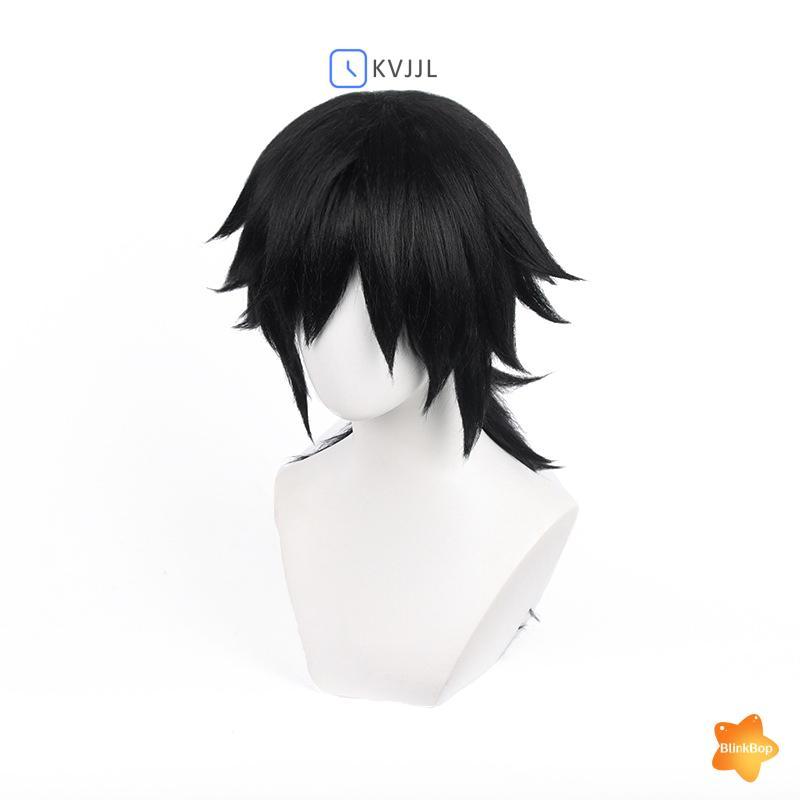 [KvJJL-t] Tóc cosplay Demon Slayer Tomioka Giyuu, 60cm chịu nhiệt