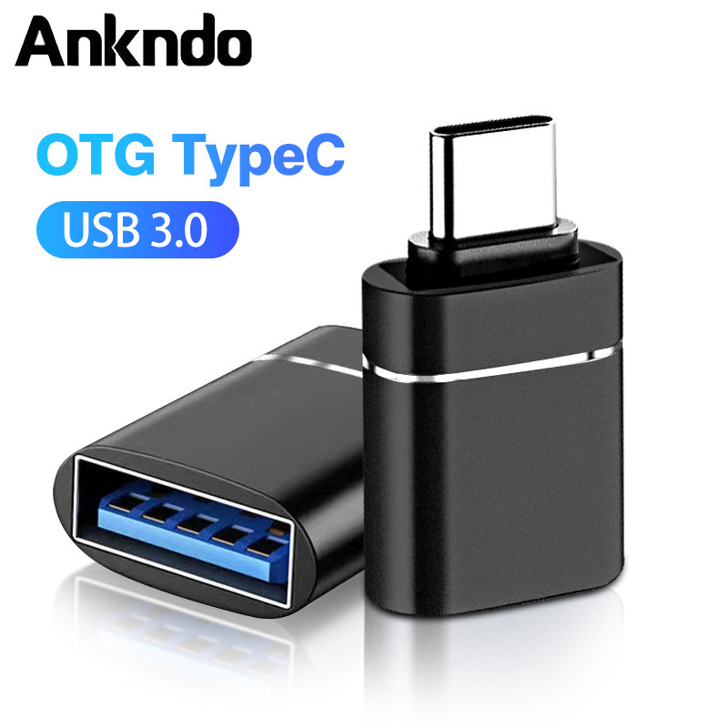 U005 Đầu chuyển đổi Ankndo USB 3.0 Type C OTG tiện dụng cho Samsung Xiaomi Phone USB C OTG