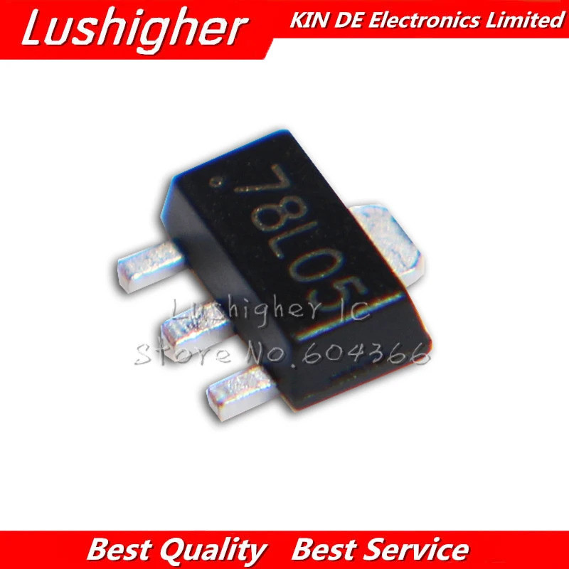 20 CHIẾC 78L05 SOT SMD SOT-89 Triode Mới Chính Hãng