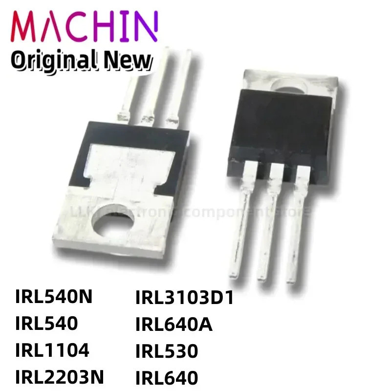 5 chiếc IRL540N IRL540 IRL1104 IRL2203N IRL3103D1 IRL640A IRL530 IRL640 TO-220 Hiệu ứng trường Trans
