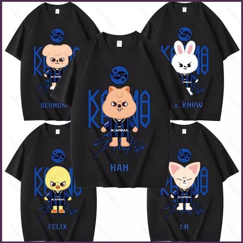 Áo thun BH5 Karma In Lee Yong-Bok dành cho fan Stray Kids
