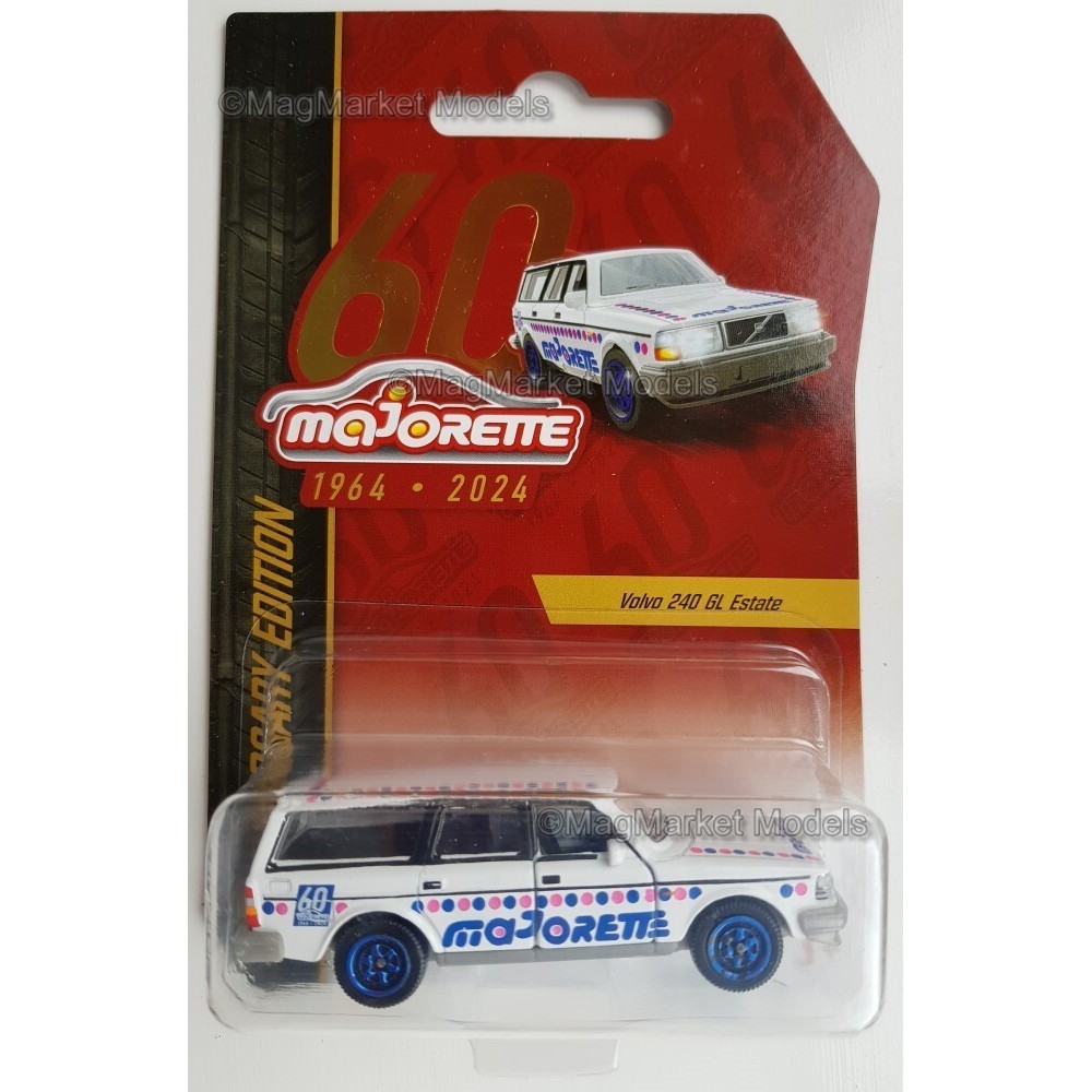 MAJORETTE · VOLVO 240GL ESTATE · KỶ NIỆM 60th · 1: 64 · THƯƠNG HIỆU MỚI & SEALED