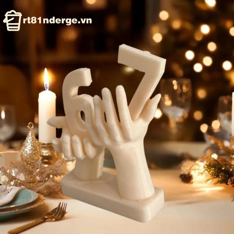 Ge 3D In Hình Giữ Kỹ Thuật Số Ý Brain Rot Math 67, Ngộ nghĩnh Và Ngộ nghĩnh Meme Figurine Giữ Kỹ Thu