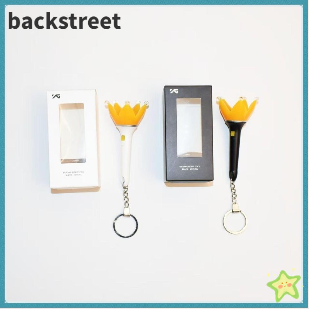 BACKSTREETYF Bigbang Lightstick, Đen Trắng Mini Kpop Lightstick, Thời Trang Di Động Hình Vương Miện 