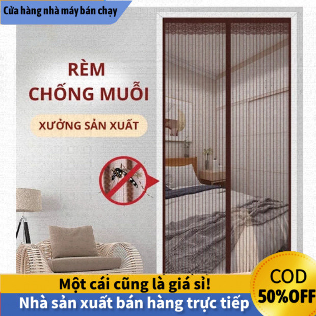 Rèm cửa lưới chống muỗi Chống Muỗi Nam Châm Lưới Chống Muỗi Cửa Sổ Mùng Màn Chống Muỗi Làm Theo Yêu 