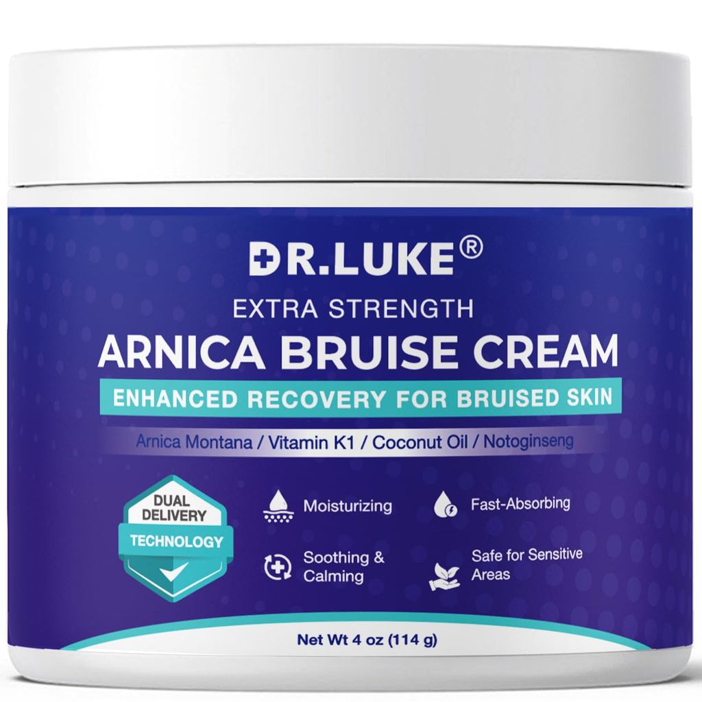 Kem Bruise Arnica Extra Strength: Kem Arnica chữa bệnh nhanh chóng để sưng tấy Da mỏng phục hồi tăng