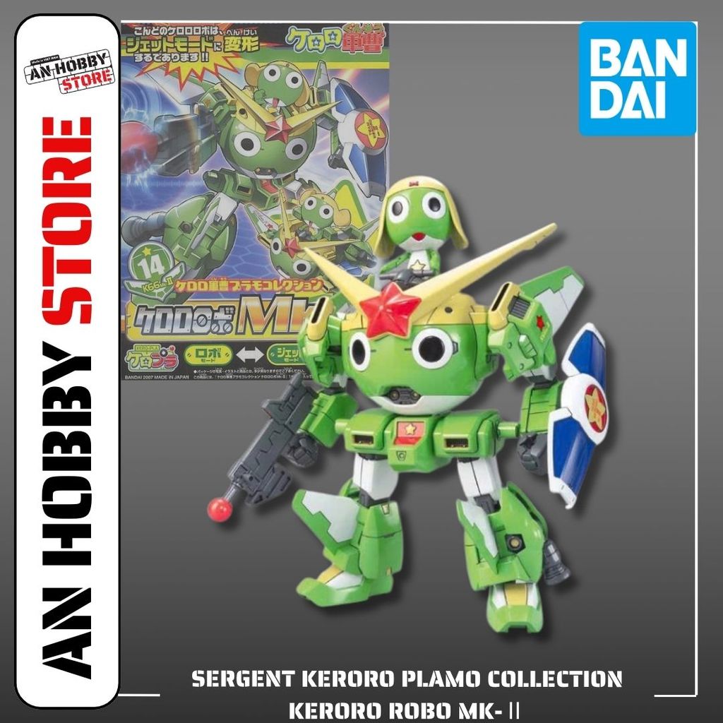 [HÀNG SẴN] BANDAI MÔ HÌNH LẮP RÁP SERGENT KERORO PLAMO COLLECTION KERORO ROBO Mk II