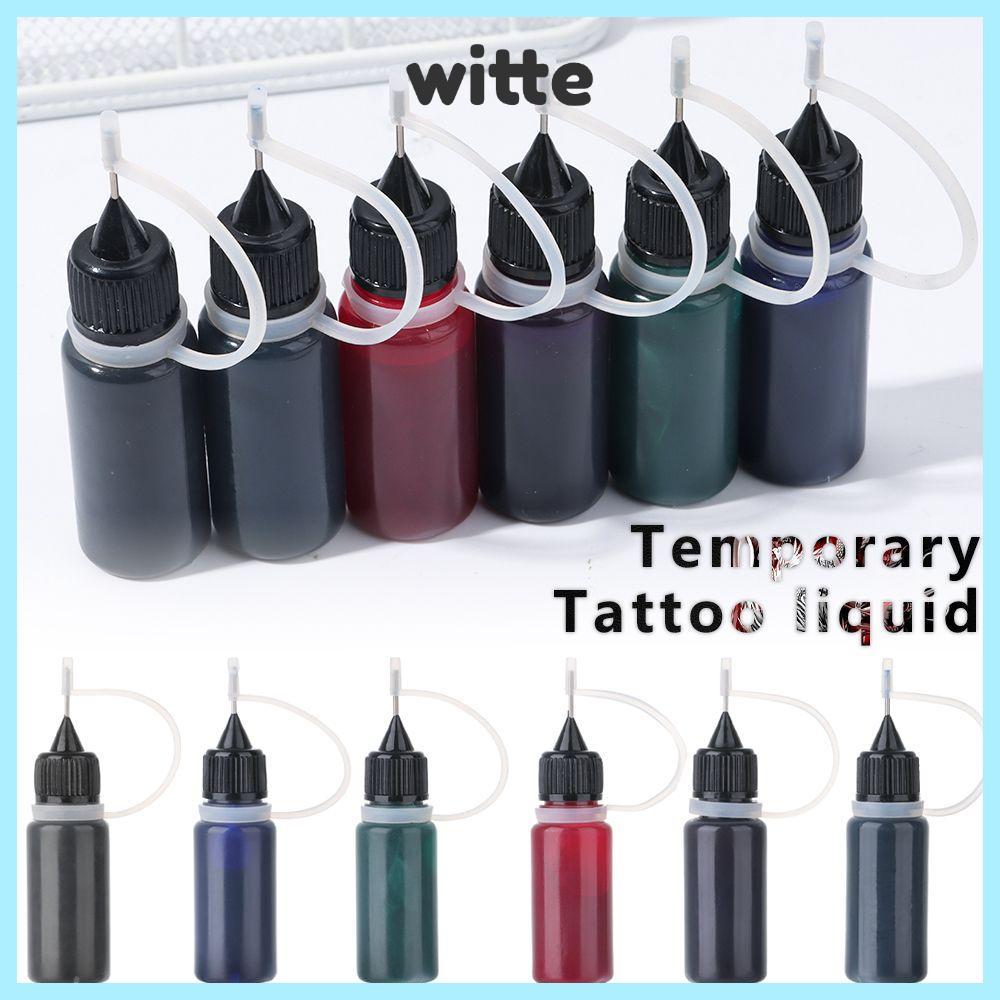 WITTE Tattoo Ink DIY Không Đau Ấn Độ Henna Body Art Paint