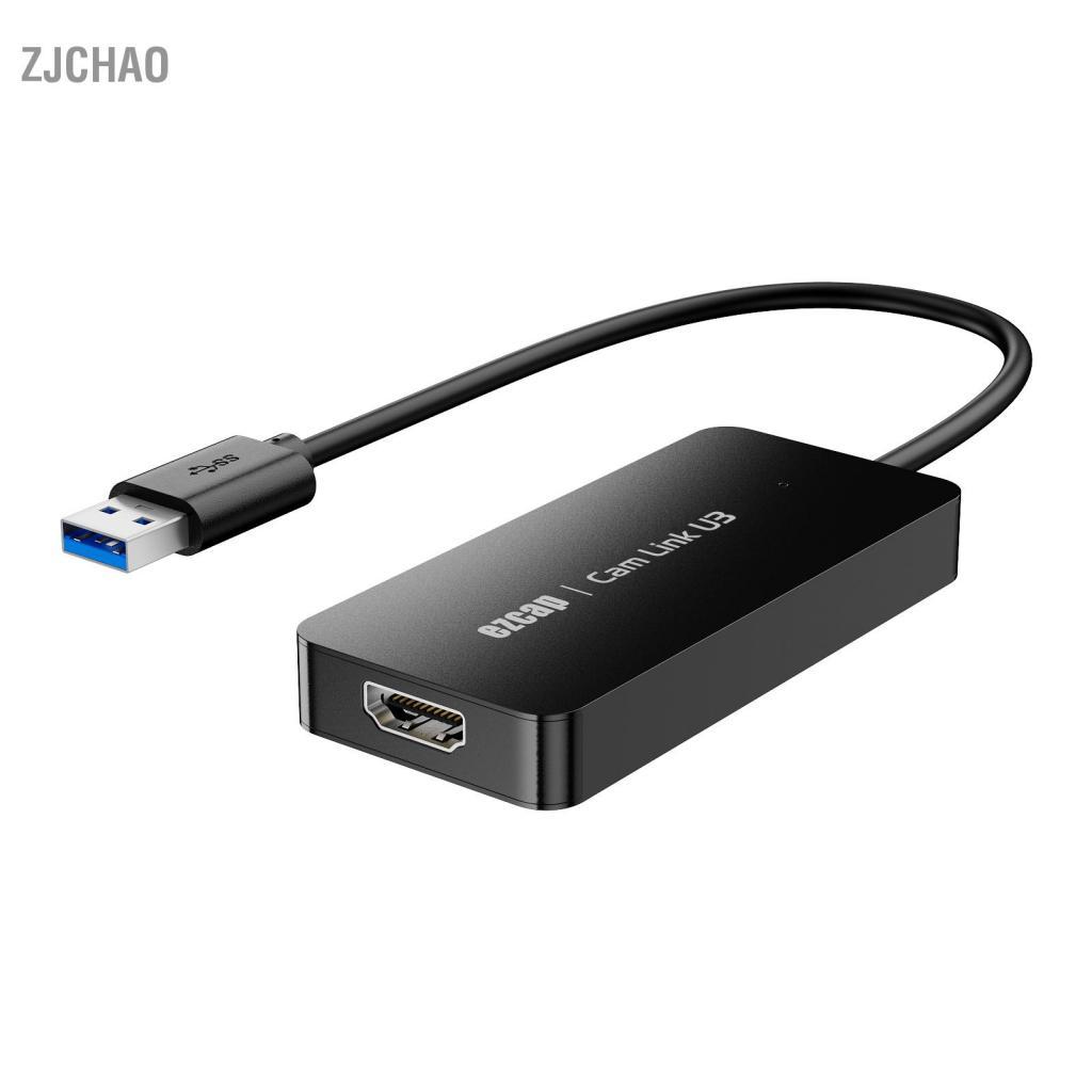 Zjchao Zjchao ezcap370 Gam Link U3 Hộp Quay Video 4K HD IN 1080P Ghi USB3.2 Bộ Chuyển Đổi Âm Thanh C