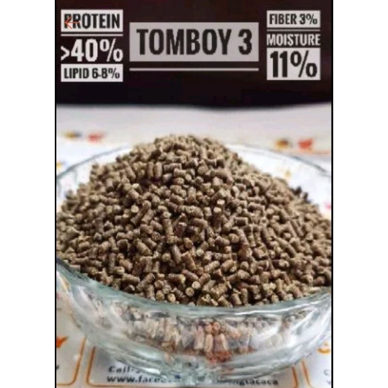 Cám tomboy 3 cho cá vàng tôm cảnh cá size lớn cám dạng chìm