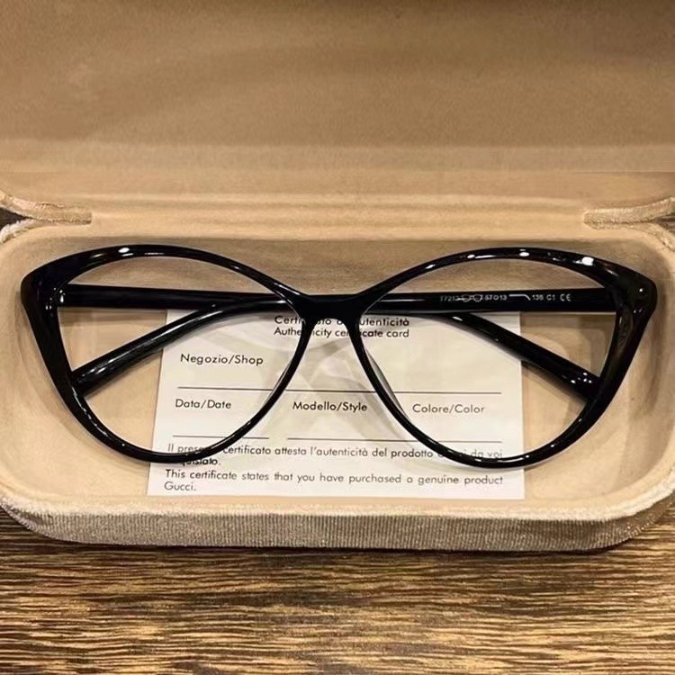 mắt kính mắt mèo kính mắt lily Kính mát mắt mèo tam giác phong cách châu âu mỹ cho nữ, chống ánh sán