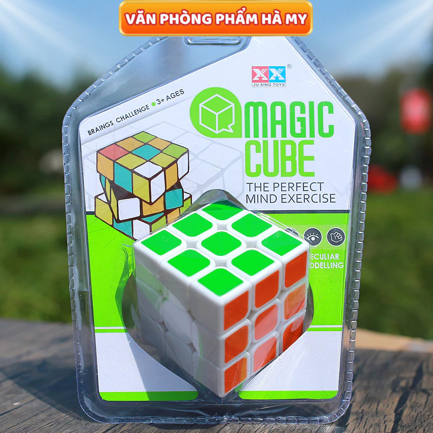 Rubik 3x3 Loại Xịn - Xoay Trơn Mượt, Không Rít 6137-3