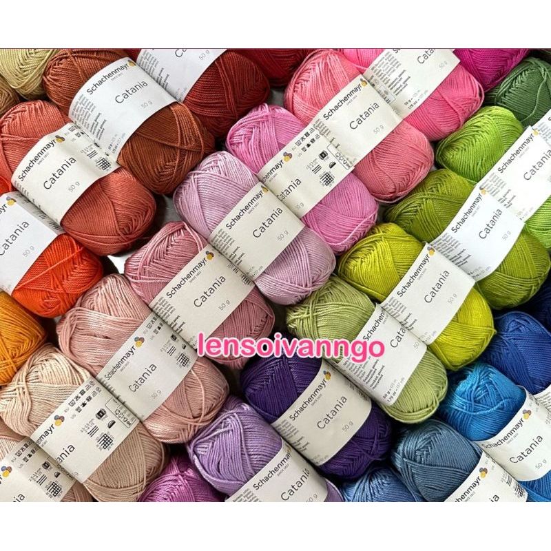 Sợi Catania hãng SCHACHENMAYR nhập khẩu từ Đức (cuộn 50gr) (26330)