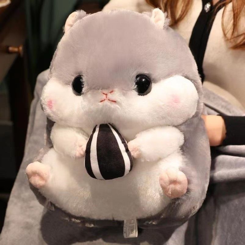 gấu bông dễ thương gấu bông chuột hamster Búp bê trên giường nam 2025 búp bê hot cao cấp búp bê vải 