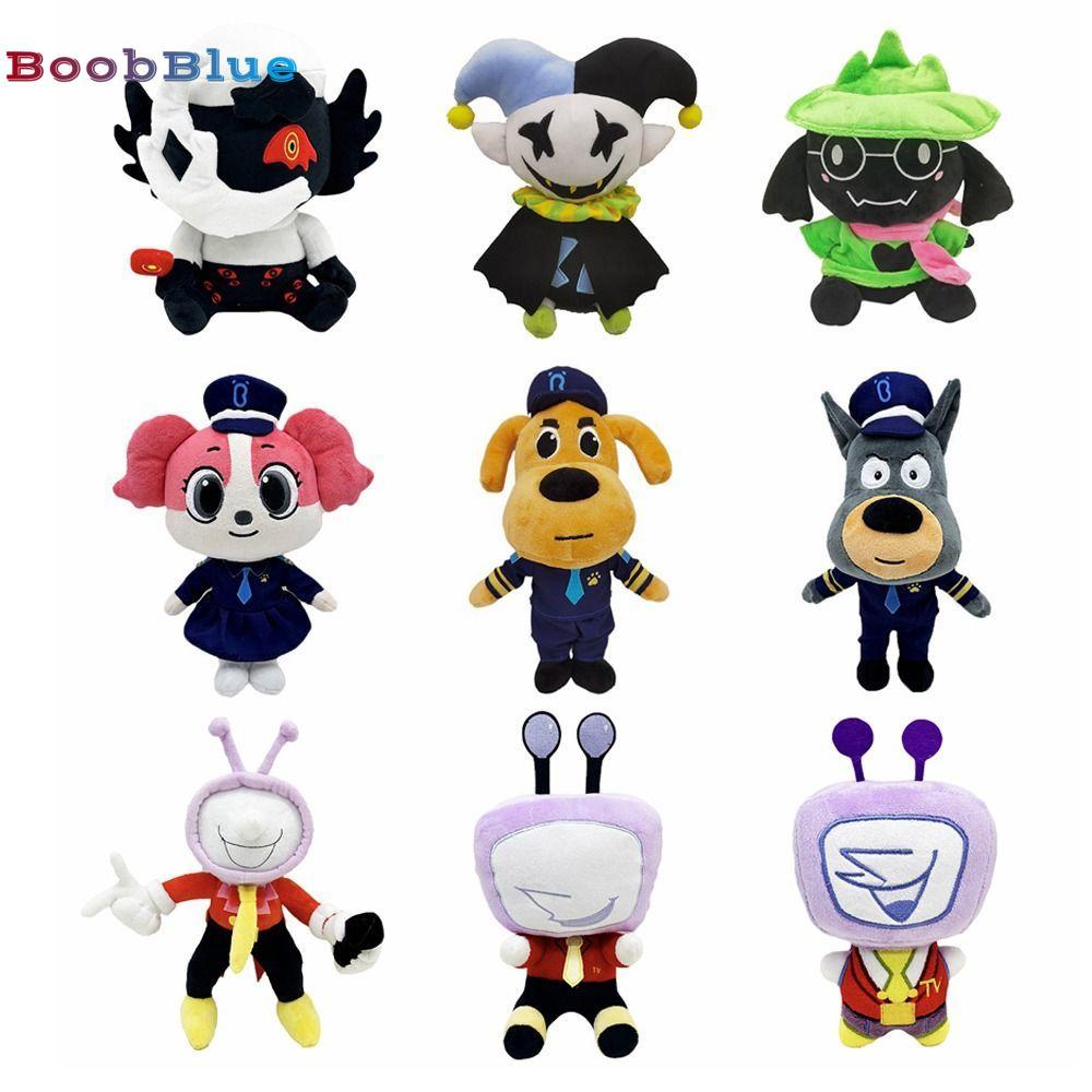 Đồ chơi nhồi bông BOOBBLUE Anime, Búp bê nhồi bông / PP hoạt hình Jevil Deltarune, Búp bê nhồi bông 