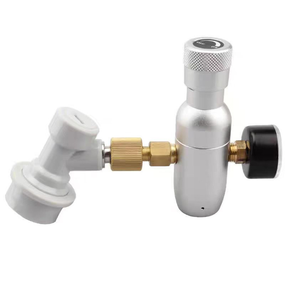 Bia Keg Carbon Dioxide Dispenser 0-60PSI Bộ điều chỉnh carbon dioxide Mini