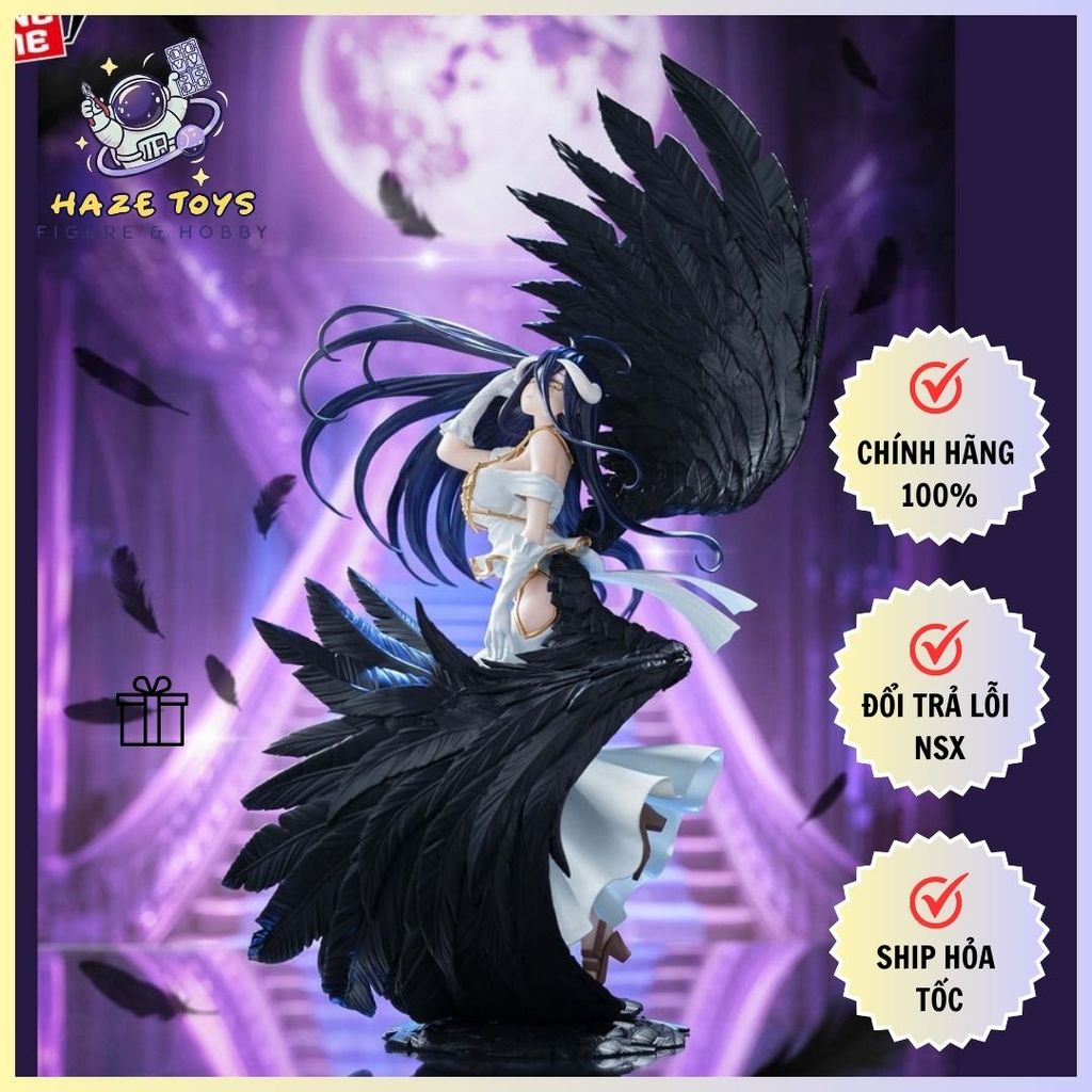 Mô hình Overlord - Albedo - Evolve - Empress of Darkness Figure Chính Hãng (Banpresto)