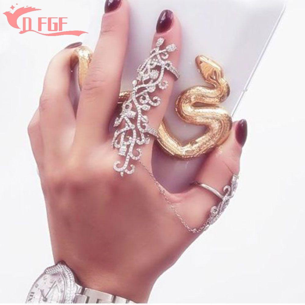 DFGF Ring Rock Armor Double Silver / Knuckle