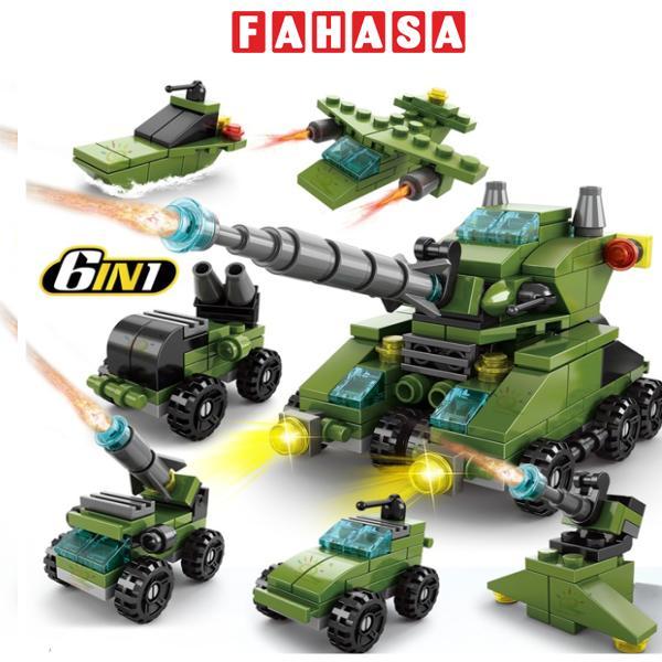 Đồ Chơi Lắp Ráp Biệt Đội Bộ Binh 6 Trong 1 - Toys&Joys 8612-5A - Land Forces (138 Mảnh Ghép)