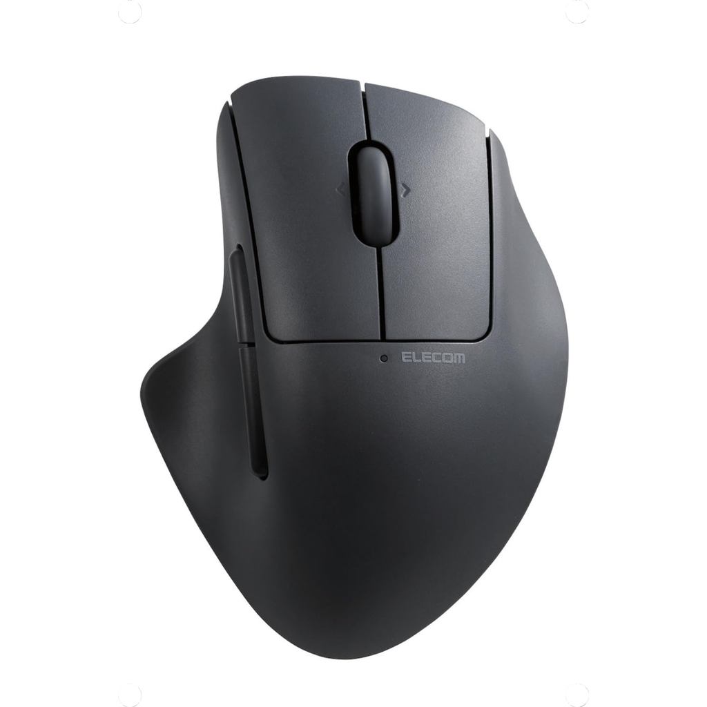 ELECOM SHELLPHA Wireless Bluetooth Mouse - Silent, Antibacterial, 5 Buttons + Tilt Wheel, Available 