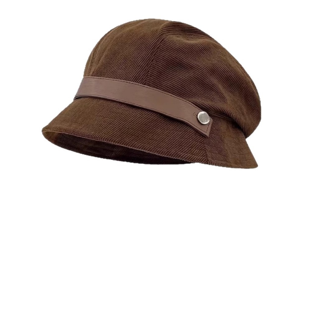 <[CDATA[<font color="blue">Mũ Nhung Phong Cách Hàn - Nhật</font>, Màu Trơn, Vành Rộng Thon Gọn, Perf