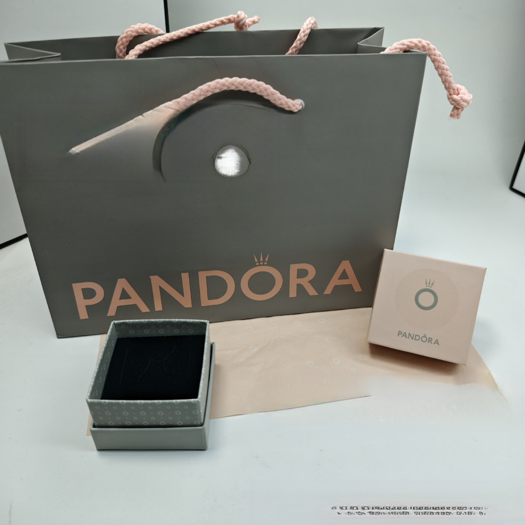 Pandora Bao Bì Hộp Pandora Phong Cách Mới Nhẫn Hộp Vòng Cổ Vòng Tay Bao Bì Hộp Quà Tặng Hộp Quầy Bcc
