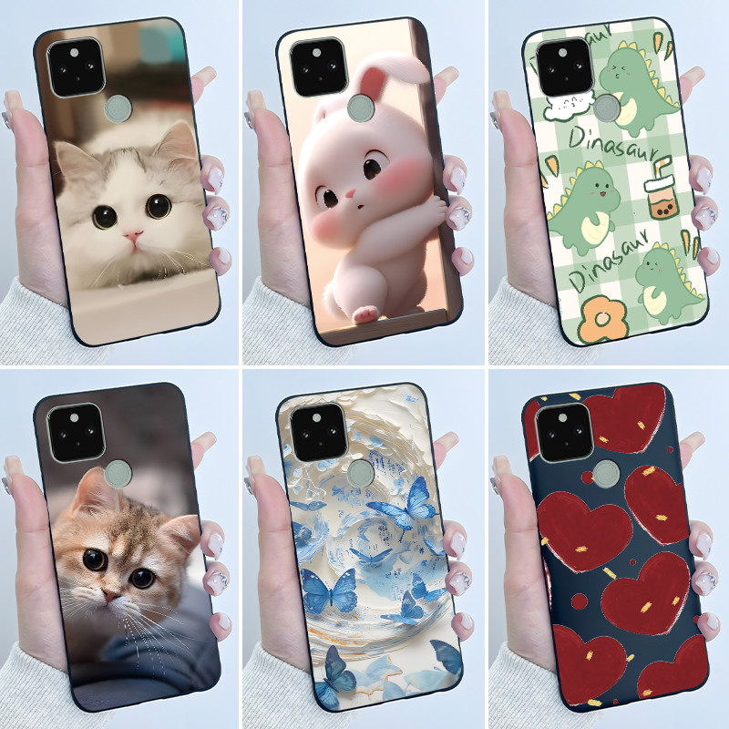 Ốp Lưng Dễ Thương Cho Google Pixel 4A 5G / Pixel 5XL 5 XL / Pixel 4A 4G Vỏ Bảo Vệ Vỏ Silicon Mềm Vỏ 