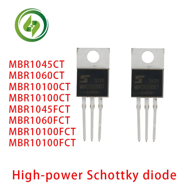 5 Chiếc MBR1045CT MBR1060CT MBR10100CT MBR10200CT MBRF1045CT MBRF1060CT MBRF10100CT MBRF10200CT TO-2