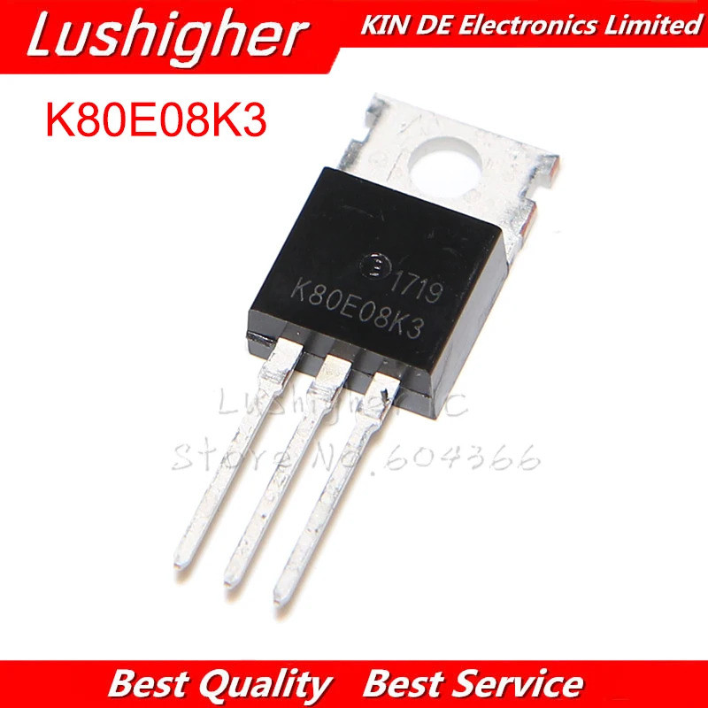 10 CÁI K80E08K3 TO-220 TK80E08K3 TO220 Chính Hãng