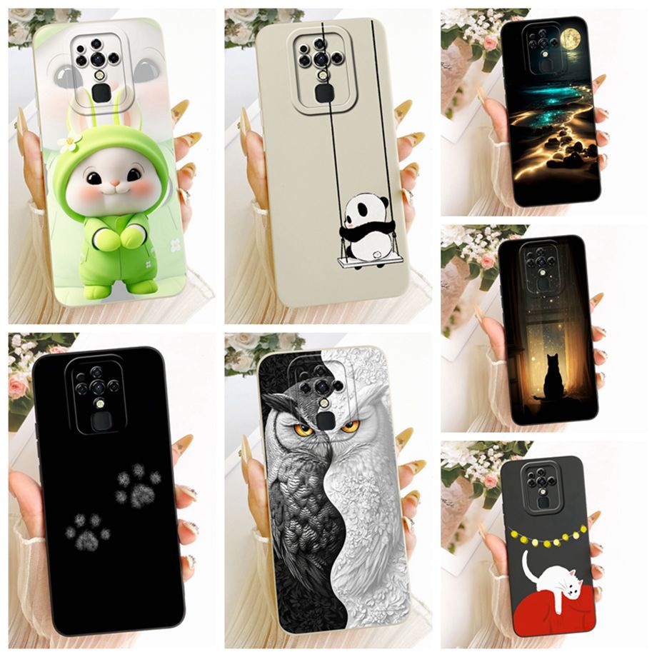 Ốp Lưng Cho Tecno Camon16 CE7 / 16Pro Ốp lưng Tecno Camon 16 Pro Hoạt Hình Dễ Thương Ốp Lưng Silicon