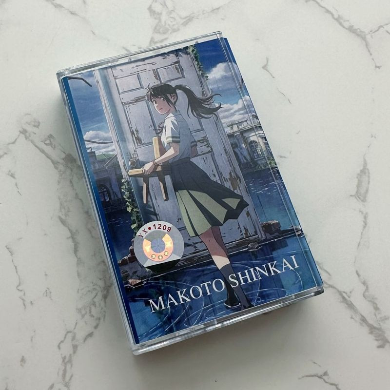 Cassette Makoto Shinkai Bộ sưu tập phim và bài hát Anime Băng Suzume A0101
