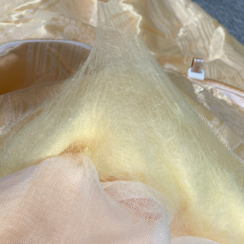 Lụa Vàng Chăn Lụa Mùa Đông Chăn Mùa Xuân Thu Chăn Chăn Chăn Chăn Lõi 100 Dâu Lụa Dài Lụa Bốn Mùa Trẻ