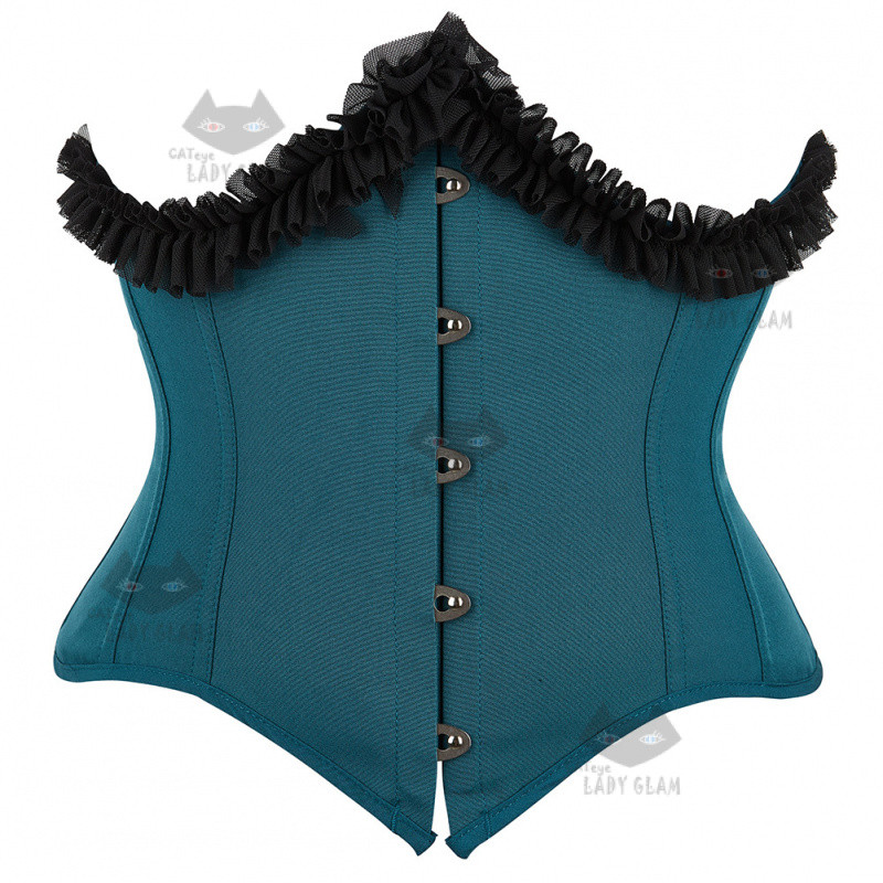 CATeye03031 LadyGlam Gorgeous Elegant Corset, Corset Underbust phong cách cổ điển có ren lưng